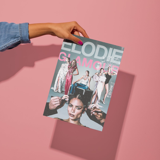 Poster digitale “Glamour” – Elodie | Collezione Red Light (PDF HD, 20×25 cm)