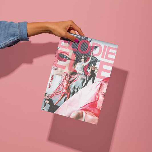 Poster digitale “Elle” – Elodie | Arte musicale stampabile (20×25 cm, PDF HD)