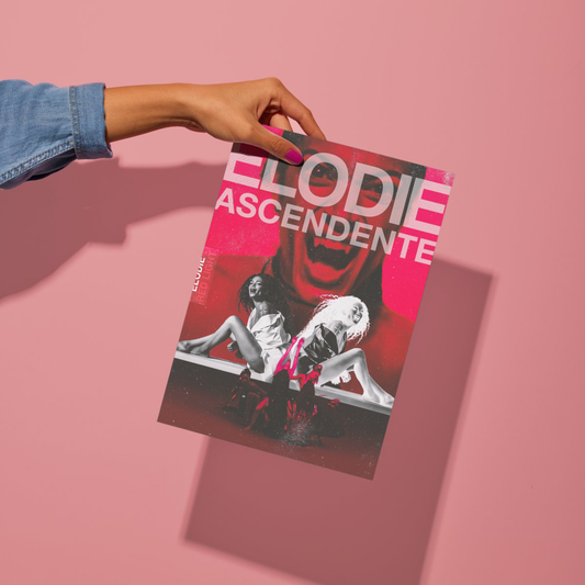 Poster digitale “Euphoria” – Elodie | Arte musicale stampabile (20×25 cm, PDF HD)