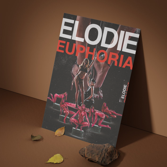 Poster digitale “Euphoria” – Elodie | Arte musicale stampabile (20×25 cm, PDF HD)